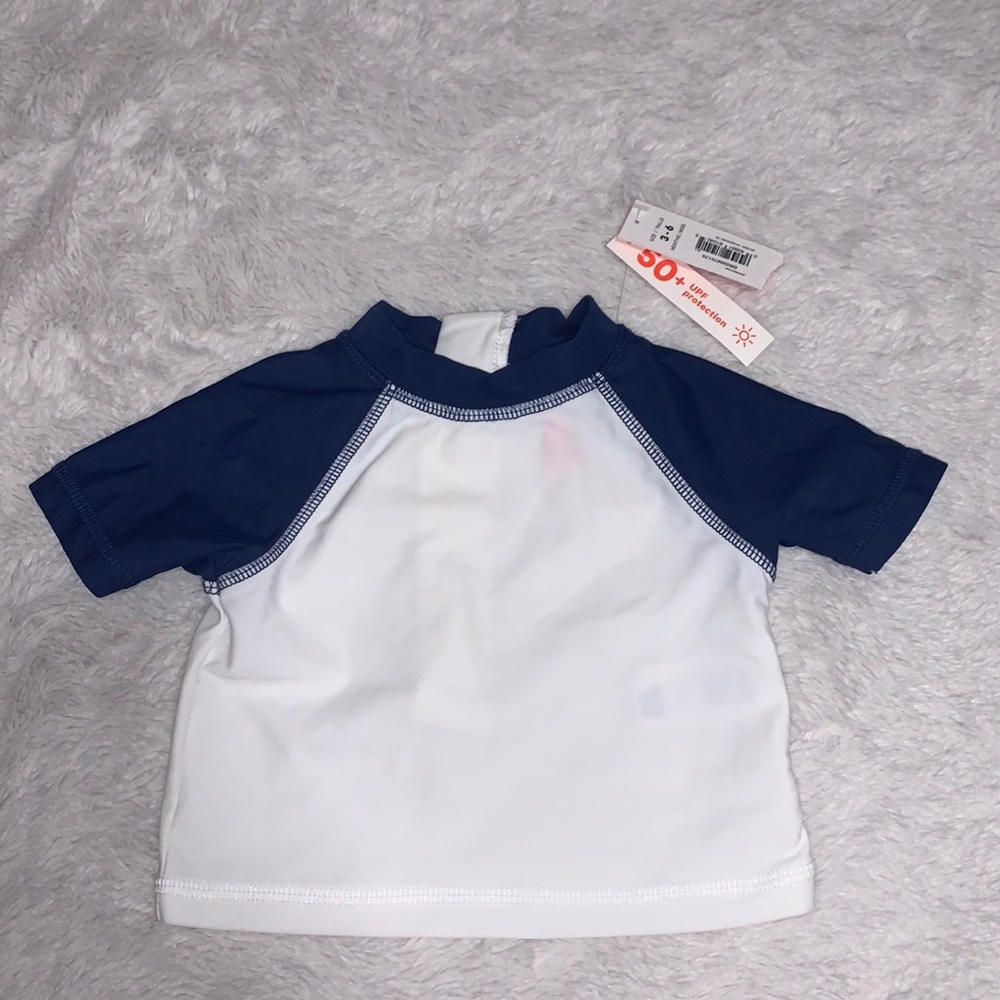 (3 for $10) BNTW joe fresh rash guard upf protection 3-6 months